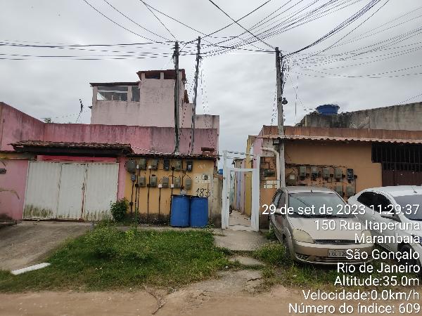 Casa em São Gonçalo, Marambaia, Rua Itaperuna, N. 183, Qd 09 Lt 15 Cs 06, RJ. Área: 43.56m2