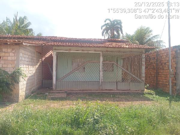 Casa em Garrafão do Norte, Bela Vista, Travessa Floriano Peixoto, N. Sn,, PA. Área: 60m2