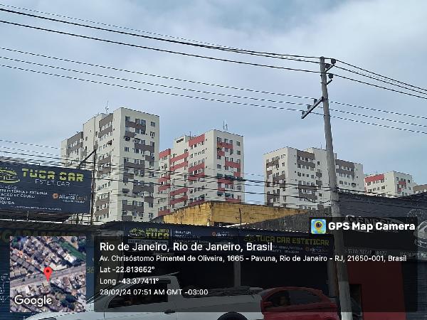 Apartamento em Rio de Janeiro, Pavuna, Praca Belo Monte, N. 63, Apto 402, Bl 03, RJ. Área: 62m2
