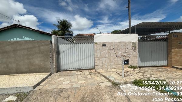 Casa em Santa Rita, Tibiri, Rua Cristovao Colombo, N. 71a, Lt 14a, Qd 5c,, PB. Área: 67.23m2