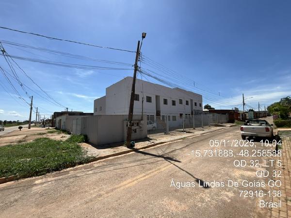 Apartamento em Águas Lindas de Goiás, Mansoes Village, Quadra C-32, N. Sn, Apto 04, Bl B TÉRreo Lt 04, GO. Área: 44.73m2