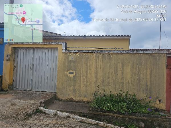 Casa em Chã de Alegria, Nova Cha De Alegria, Rua Projetada G, N. S/N, Qd F, Lt 30, PE. Área: 84m2