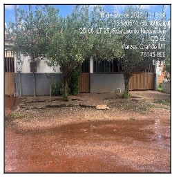 Casa em Várzea Grande, Sao Simao, Rua Laurito Nassarden, N. Sn, Lt 01 Qd 70 Area 01a, MT. Área: 64.29m2