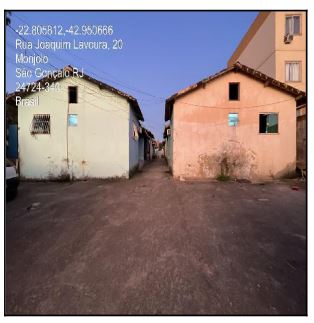 Casa em São Gonçalo, Vista Alegre, Avenida Joaquim Lavoura, N. 901, Apto ., Cs 02 Lt 47 Qd 10, RJ. Área: 49.36m2