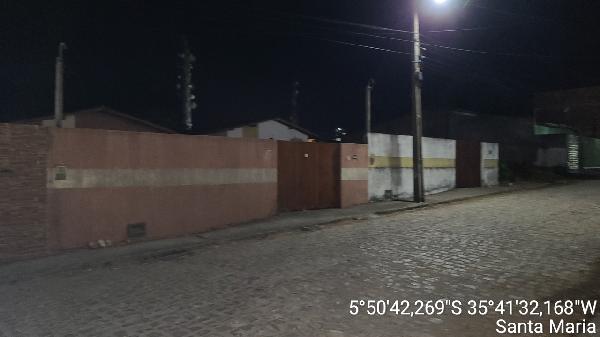 Casa em Santa Maria, Alto São Francisco, Rua Antonia Dulcineide Da Costa, N. 350,, RN. Área: 57.15m2