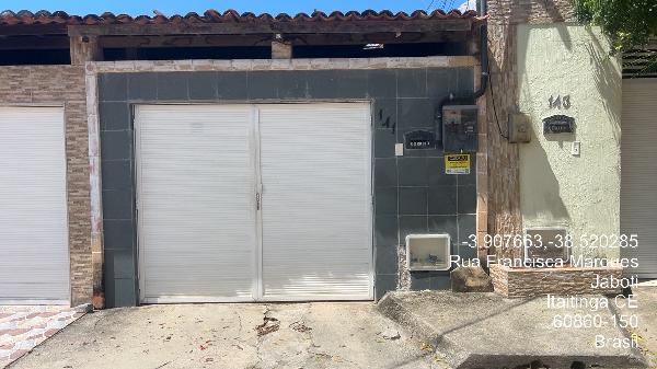 Casa em Itaitinga, Barrocao, Rua Lucio Leal Nogueira, N. 141,, CE. Área: 68m2
