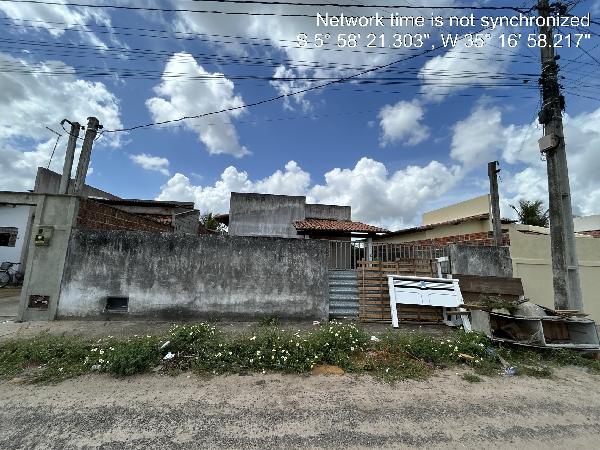 Casa em São José de Mipibu, Taborda, Rua Granciliano Ramos, N. 335, Qd E Lt 993, RN. Área: 56.71m2
