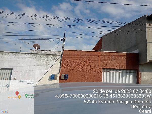 Casa em Horizonte, Vertente, Rua Espanha, N. 173, Cs B, CE. Área: 53.14m2