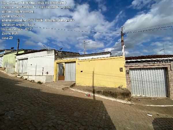 Casa em Chã de Alegria, Nova Cha De Alegreia, Rua Projetada G, N. Sn, Qd F Cs 23, PE. Área: 84m2
