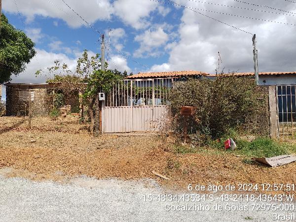 Casa em Cocalzinho de Goiás, Lot Girassol, Rua 17, N. Sn, Qd 16, Lt 03c, GO. Área: 66.8m2
