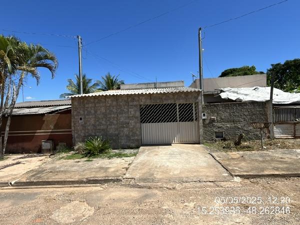 Casa em Padre Bernardo, Lot Vila Divineia, Rua Amauri, N. Sn, Lt 14, Qd 30, GO. Área: 63.25m2
