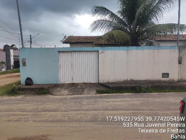 Casa em Teixeira de Freitas, Setor Bahia Sul, Rua Juvenal Pereira, N. 545, Terreno 01, BA. Área: 55m2