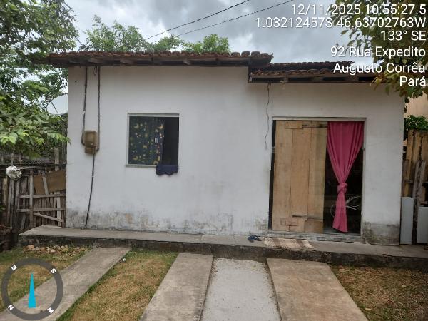 Casa em Augusto Corrêa, Bairro Sao Joao, Alameda Estrela, N. Sn, Lt 06, PA. Área: 54m2