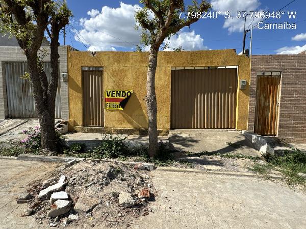 Casa em Carnaíba, Bairro Asa Branca, Rua Projetada, N. 13, Sn,, PE. Área: 72m2