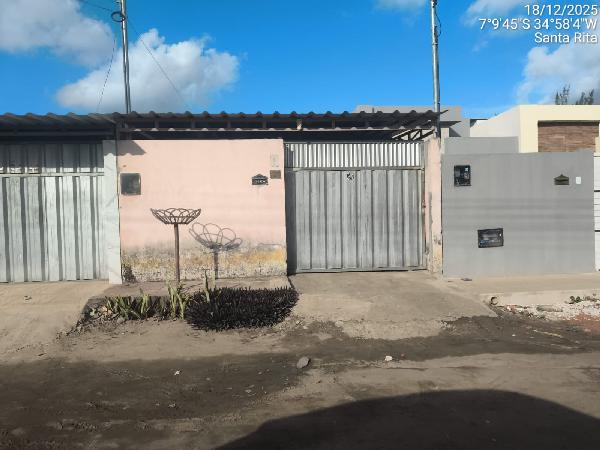 Casa em Santa Rita, Tibiri, Rua Maria Helena Alves, N. 425a, Qd 5c Lt 13b, PB. Área: 62m2