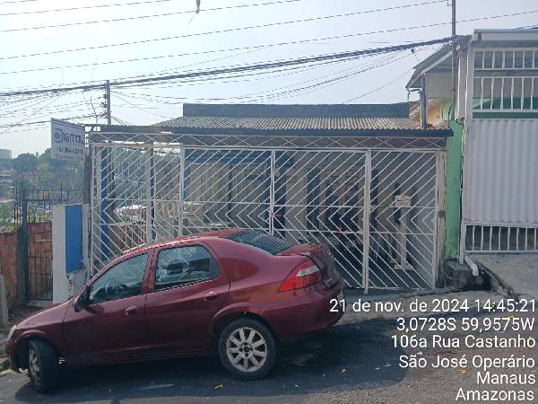 Casa em Manaus, Sao Jose Operario, Rua Castanho, N. 2, Etapa I, AM. Área: 257.66m2