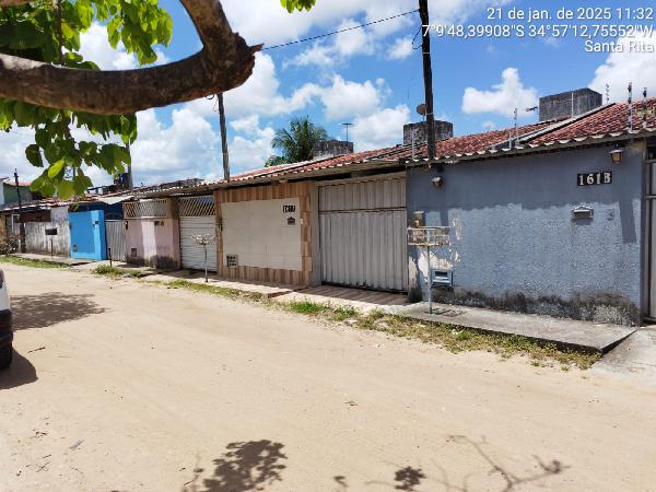 Casa em Santa Rita, Portal De Santa Rita, Avenida Lourdes Torres, N. 161-B, Lt 17-A1 Qd 10, PB. Área: 56.1m2