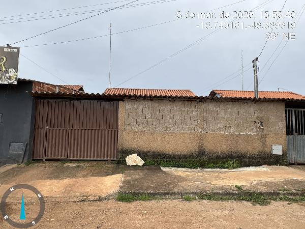 Casa em Cocalzinho de Goiás, Girassol, Rua 04, N. Sn, Lt 44 Qd 05, GO. Área: 51m2 Casa em Cocalzinho de Goiás, Girassol, Rua 04, N. Sn, Lt 44 Qd 05, GO. Área: 51m2