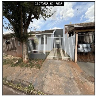 Casa em Presidente Castelo Branco, Jardim Europa, R David Martim 39a, N. 38a, 39-A Quadra 02 Lote 07-A, PR. Área: 55.13m2