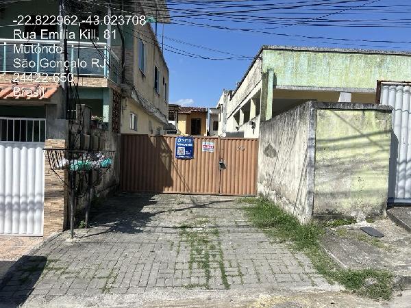 Casa em São Gonçalo, Mutondo, Rua Emilie Kill, N. 79, Cs 08, RJ. Área: 105.84m2