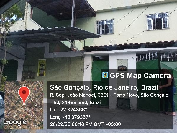 Casa em São Gonçalo, Porto Novo, Rua Capitao Joao Manoel, N. 3501, RJ. Área: 52m2
