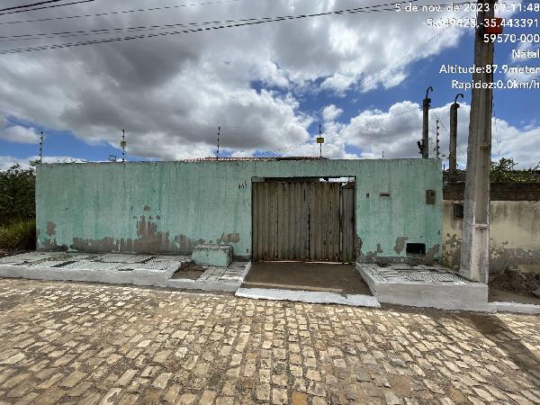 Casa em Ceará-Mirim, Centro, Rua Jose Wilson Ferreira Da Silva, N. 141, Lt 17 Qd 02, RN. Área: 58.46m2