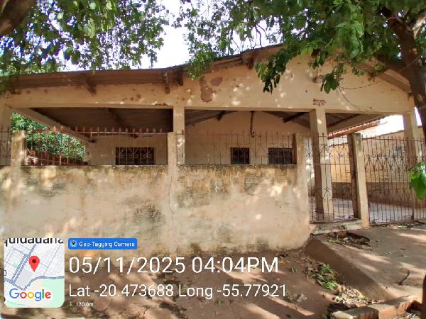 Casa em Aquidauana, Aquidauana, R. Quintino Bocaiuva, N. 1548, Qd01, Lt D, Q 172, MS. Área: 123.82m2