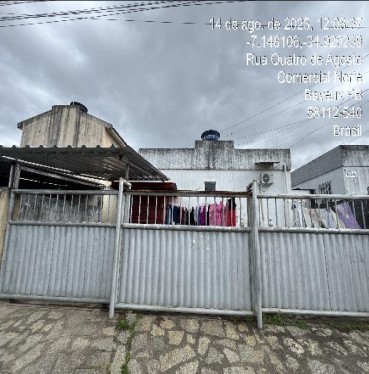 Casa em Bayeux, Ver Genival A Santos, Rua Projetada 3, N. 41, Cs 02, PB. Área: 46.57m2