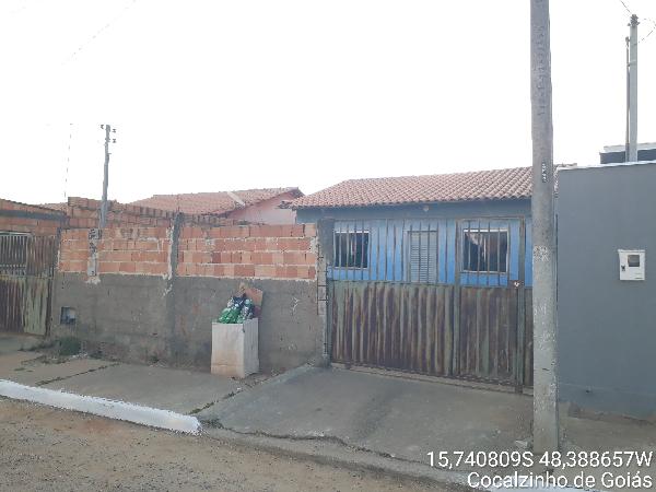 Casa em Cocalzinho de Goiás, Girassol, Rua 9, N. Sn, Qd 09, Lt 31, GO. Área: 51.5m2