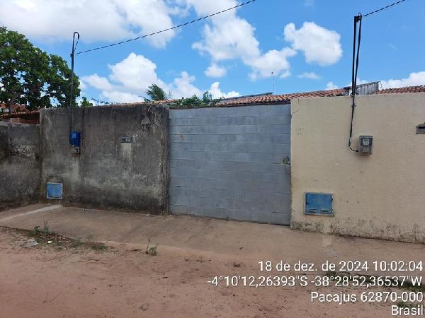 Casa em Pacajus, Bairro Pedra Branca, Rua Bernardo Vitor, N. 1244,, CE. Área: 86.5m2
