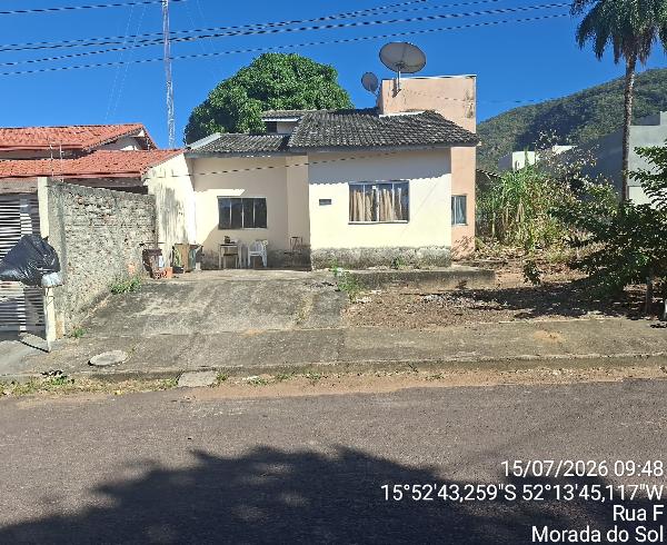 Casa em Barra do Garças, Jardim Morada Do Sol, Rua F, N. Sn, Lt 03 Qd 03, MT. Área: 64.04m2