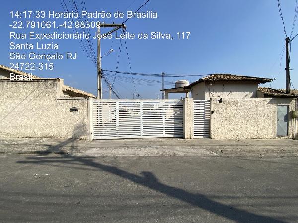 Casa em São Gonçalo, Santa Luzia, Rua Expedicionario Jose Leite Da Silva, N. 46, Casa 09, RJ. Área: 61.25m2