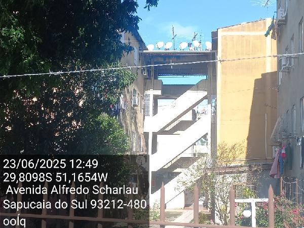 Apartamento em Sapucaia do Sul, Cohab, Rua David Machado, N. Sn, Apto 104, Bl 29, RS. Área: 33.66m2