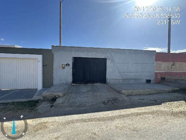 Casa em Carnaubais, Pacheco, R Lourival Fonseca, N. 28, Lt 6, RN. Área: 60m2