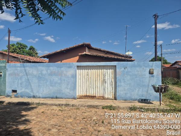 Casa em Demerval Lobão, Vila Filomena, Rua Novo Horizonte, N. 55, Lt 10, PI. Área: 56m2 Casa em Demerval Lobão, Vila Filomena, Rua Novo Horizonte, N. 55, Lt 10, PI. Área: 56m2