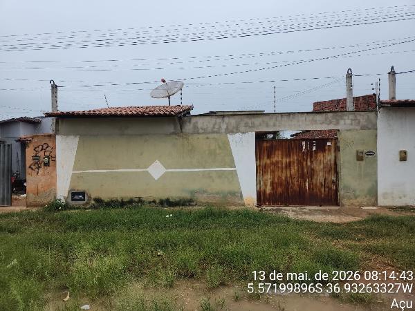 Casa em Açu, Feliz Assu, Rua JoÃO Batista Da Fonseca, N. 512, Quadra 05,, RN. Área: 52m2