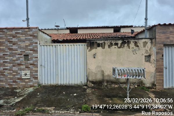 Casa em Esmeraldas, Sao Pedro, Rua Raposos, N. 548, Cs 01 Lt 22 Qd 58, MG. Área: 81.62m2