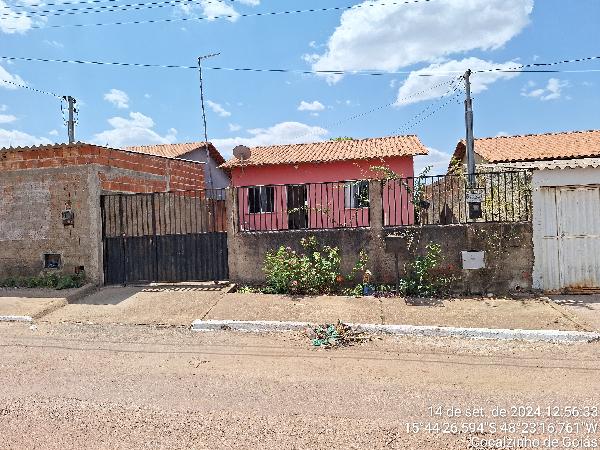 Casa em Cocalzinho de Goiás, Itamar Nobrega Iii, Quadra 05, N. Sn, Lt 27 Rua 04, GO. Área: 51.5m2