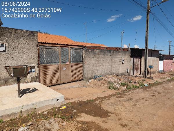 Casa em Cocalzinho de Goiás, Itamar Nobrega Ii, Rua 14, N. Sn, Qd 18, Lt 04, GO. Área: 51.12m2