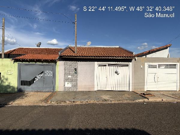 Casa em São Manuel, Jardim Vila Rica, Rua Amelia Rodrigues, N. 100, Lt 17 Qd H, SP. Área: 58.54m2