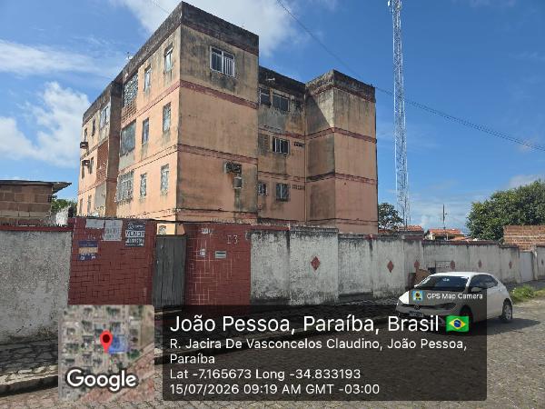 Apartamento em João Pessoa, Mangabeira, Rua Jacira De Vasconcelos Claudino, N. 243, Apto 401, Bl I3, PB. Área: 56m2