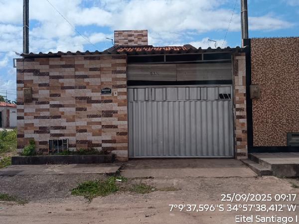 Casa em Santa Rita, Vale De Santa Rita, Rua Severino Luiz De Oliveira, N. 152a, Lt 04-A Qd 05-A, PB. Área: 65.88m2