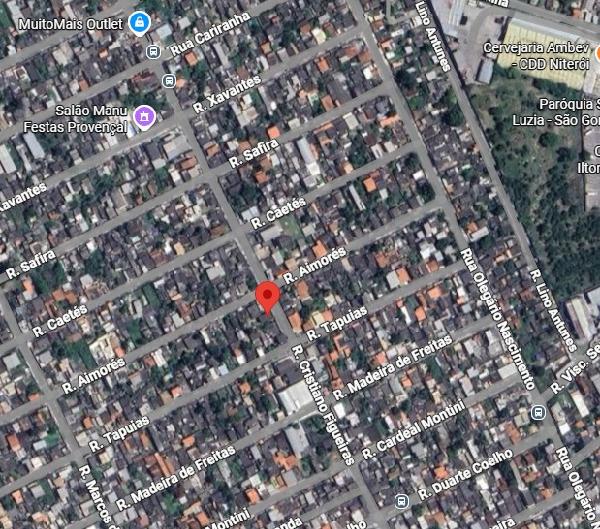 Apartamento em São Gonçalo, Jardim Catarina, Rua Cristiano Figueiras Quadra, N. 1230, Apto 201,, RJ. Área: 50.31m2