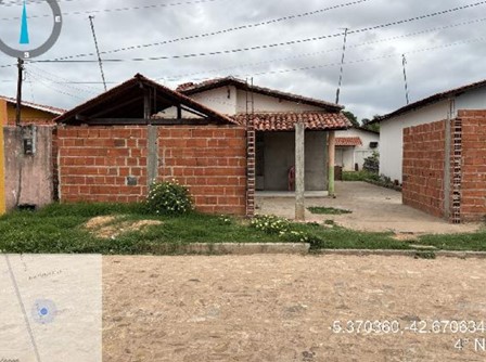 Casa em Demerval Lobão, Cidade Nova, Rua Paraibuna, N. 175,, PI. Área: 67.66m2 Casa em Demerval Lobão, Cidade Nova, Rua Paraibuna, N. 175,, PI. Área: 67.66m2