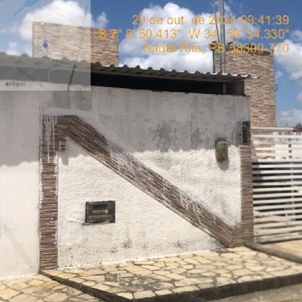 Casa em Santa Rita, Centro, Praca Antenor Navarro, N. 105, Cs 01 Qd 18 Lt 31, PB. Área: 77.17m2