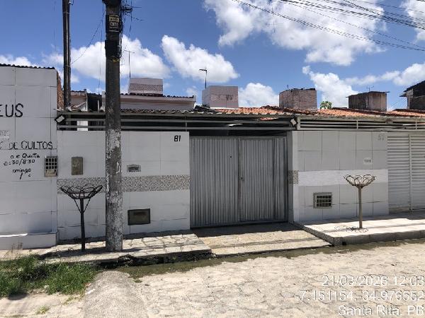 Casa em Santa Rita, Plano De Vida, Rua Adelita Luzia Da Silva, N. 81, Cs 1, PB. Área: 51.56m2