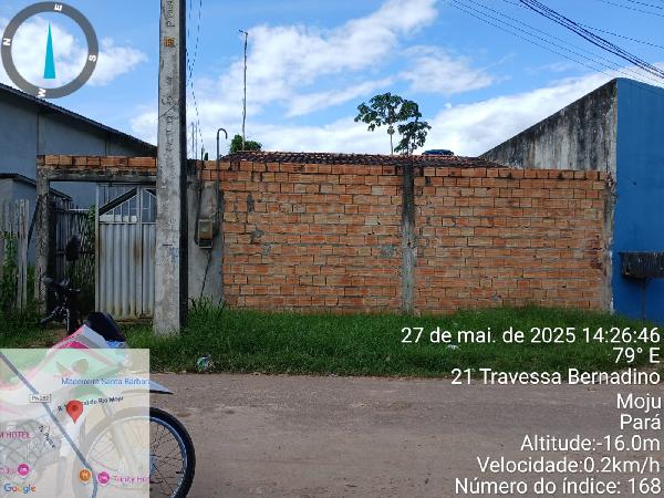 Casa em Moju, Nova Parolandia, Travessa SÃO Bernardino, N. Sn, Qd Y07 Lt 02, PA. Área: 69.84m2