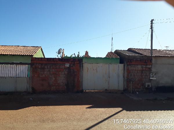 Casa em Cocalzinho de Goiás, Lot Girassol, Avenida B, N. Sn, Qd 20, Lt 22, GO. Área: 47.5m2