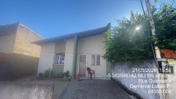 Casa em Demerval Lobão, Demerval Lobao, Rua Projetada, N. Sn,  Lt 08, PI. Área: 55.2m2