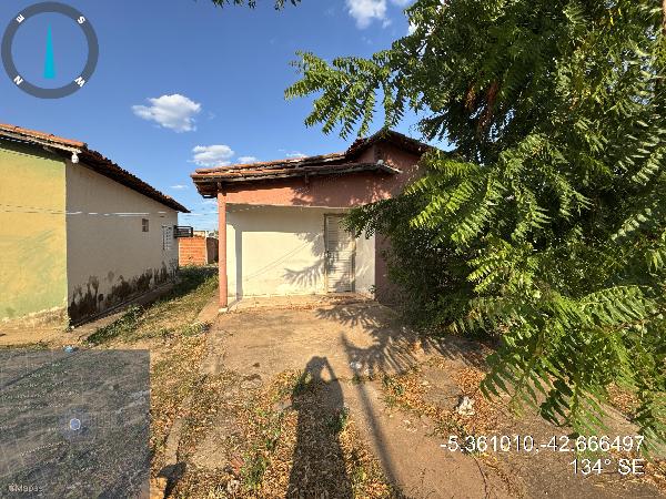 Casa em Demerval Lobão, Parque Vaquejador, Rua Sao Paulo, N. 290,, PI. Área: 56m2